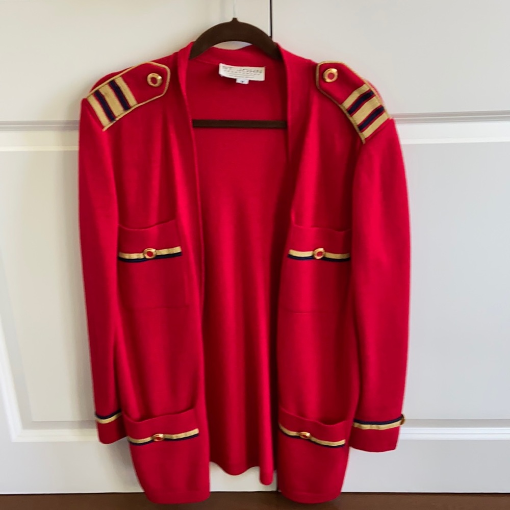 St. John 3/4 length cardigan